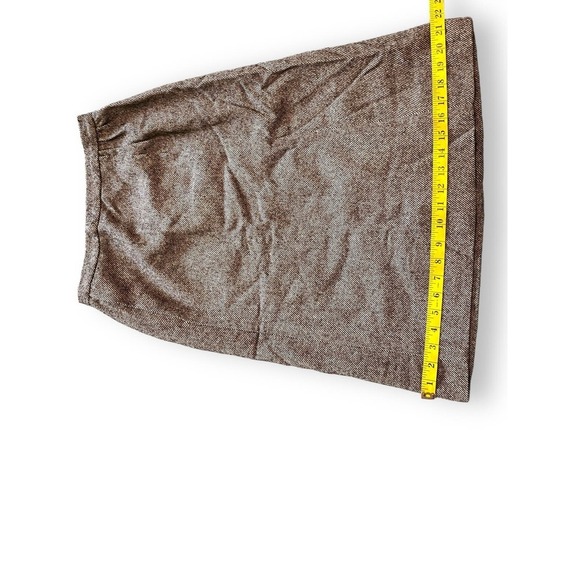 VTG Pendleton 100% Virgin Wool Lined Pencil Skirt Women's Gray 14 - Picture 10 of 10